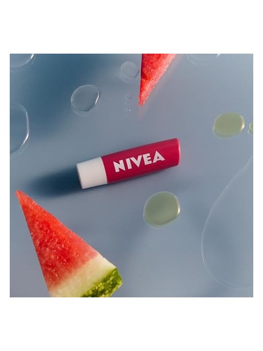 NIVEA 24H MettIn Moisture rossetto curativo Watermelon Shine 48 g