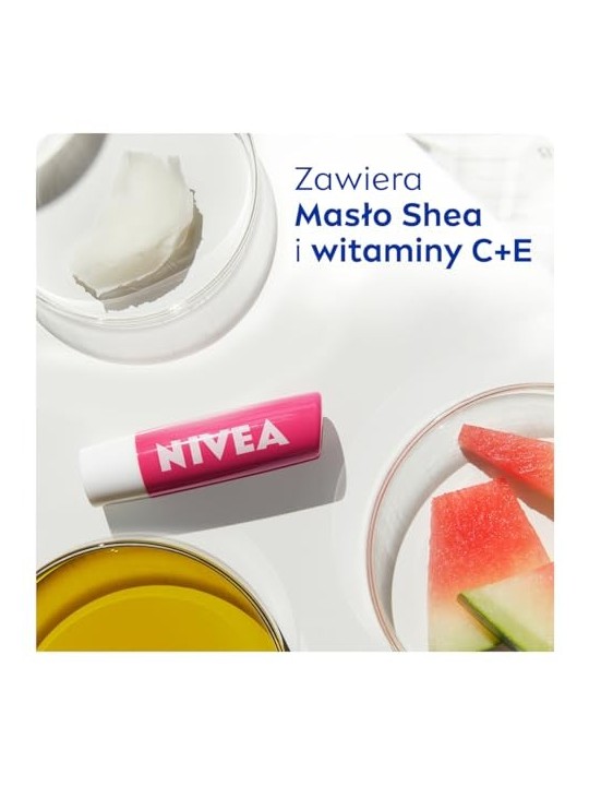 NIVEA 24H MettIn Moisture rossetto curativo Watermelon Shine 48 g