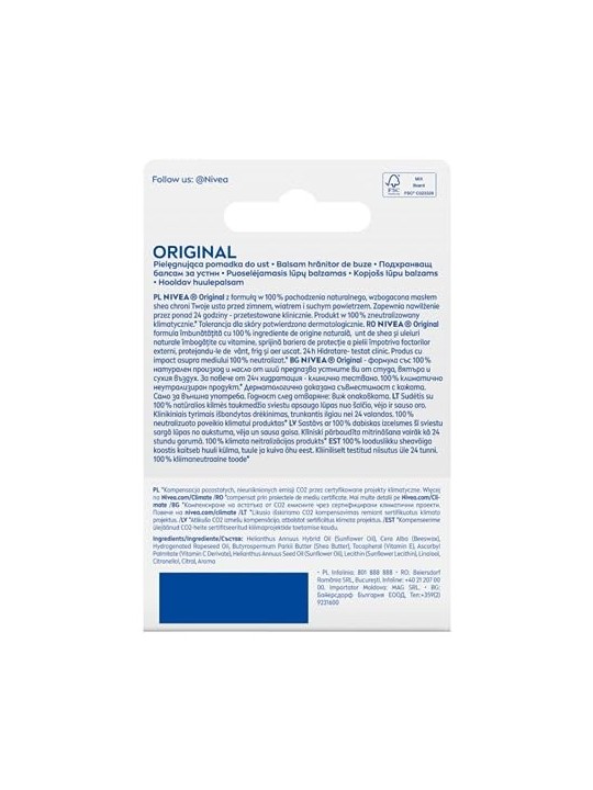 Rossetto NIVEA Original Care 5,5ml