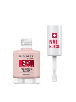 Rimmel Nail Nurse Base rinforzante 2in1 per unghie fragili