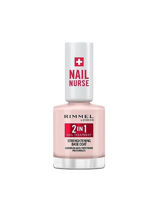 Rimmel Nail Nurse Base rinforzante 2in1 per unghie fragili