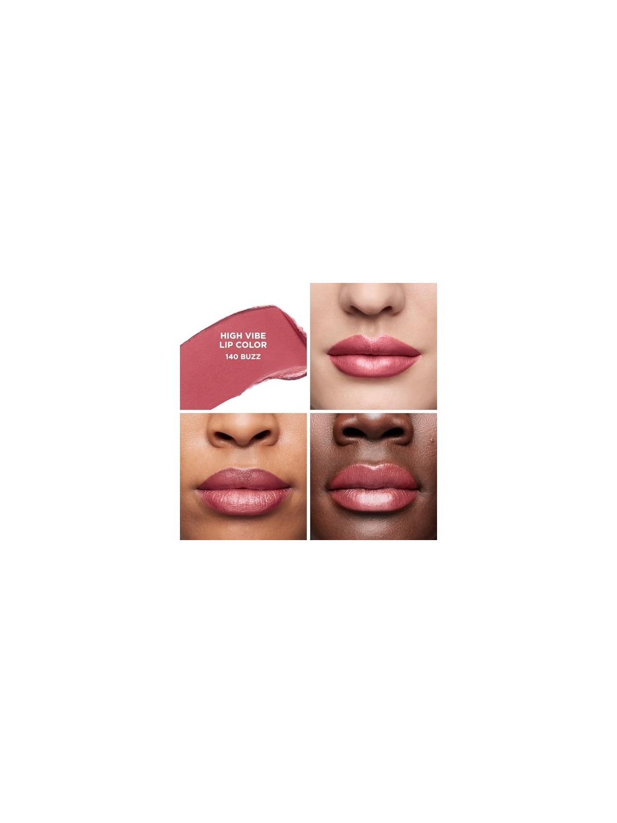 Rossetto Laura Mercier High Vibe Lip Colour 2 g donna 140 Buzz