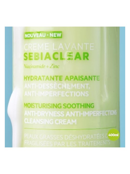 Crema detergente idratante SVR Laboratoire Sebiaclear per le imperfezioni