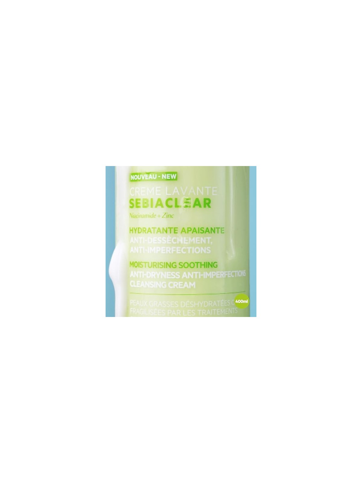 Crema detergente idratante SVR Laboratoire Sebiaclear per le imperfezioni