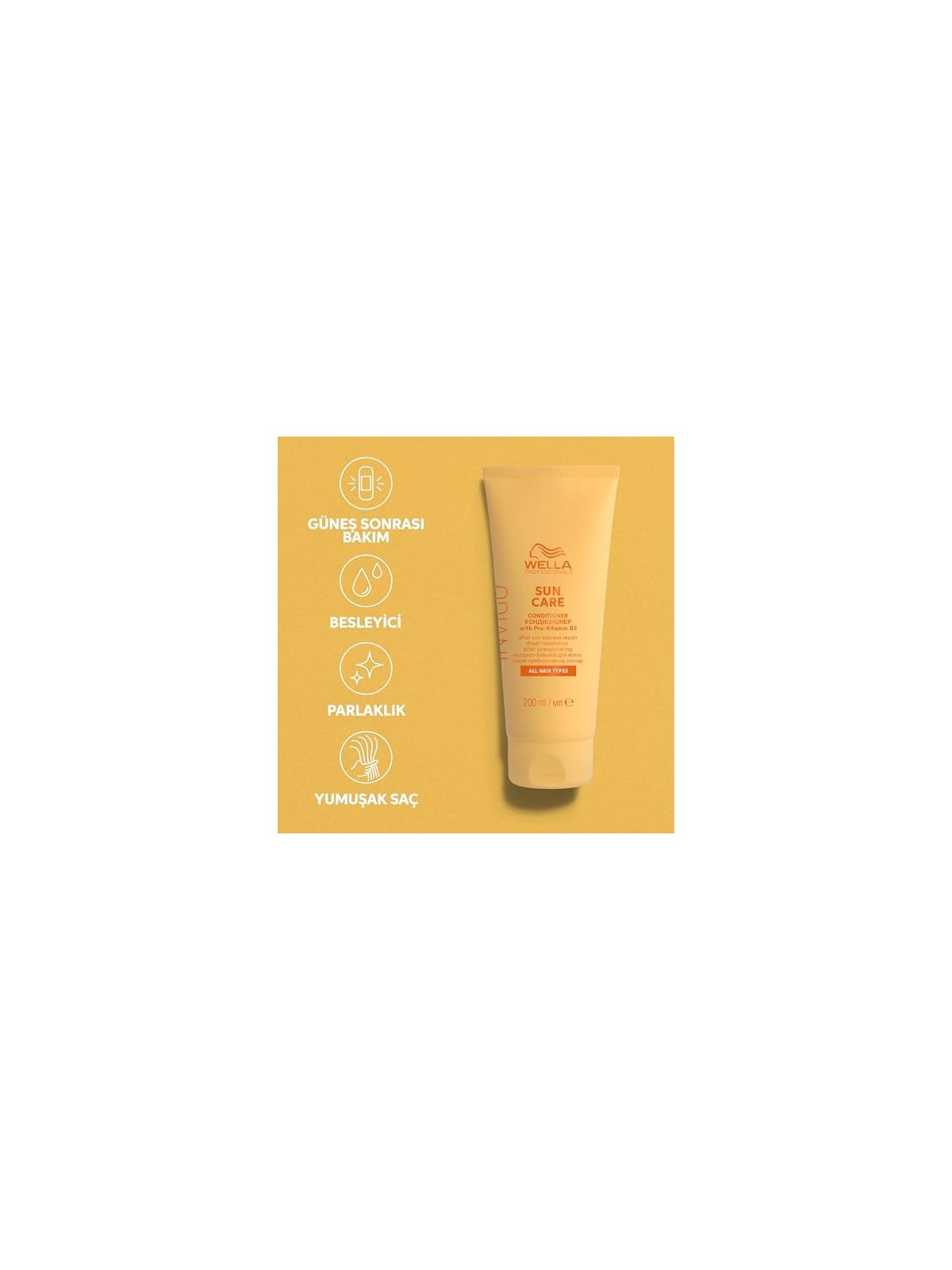 Wella Professionals INVIGO SUN CARE balsamo 200ml donna Wella Professionals www.essenzetotalstyle.com 