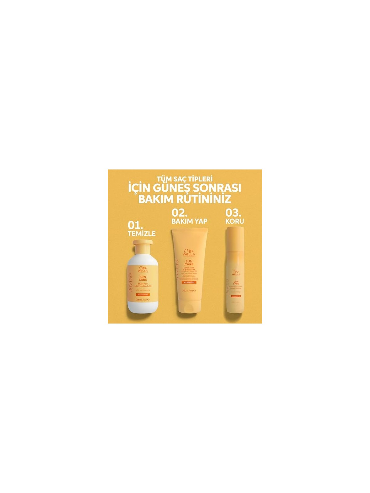 Wella Professionals INVIGO SUN CARE balsamo 200ml donna Wella Professionals www.essenzetotalstyle.com 