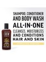 Shampoo American Crew 3 in 1 Zenzero T donna 450ml