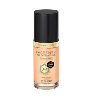 Max Factor All Day Flawless Facefinity 3 in 1 Long Lasting Makeup 30 ml 44 Warm Ivory