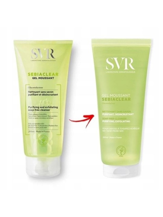 Gel viso detergente anti-imperfezioni SVR Sebiaclear 200ml