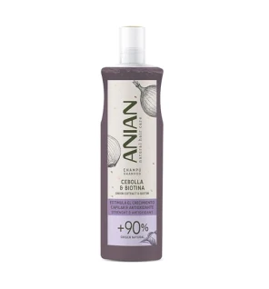 Anian CIPOLLA e BIOTINA shampoo antiossidante e stimolante 400ml donna Anian www.essenzetotalstyle.com 