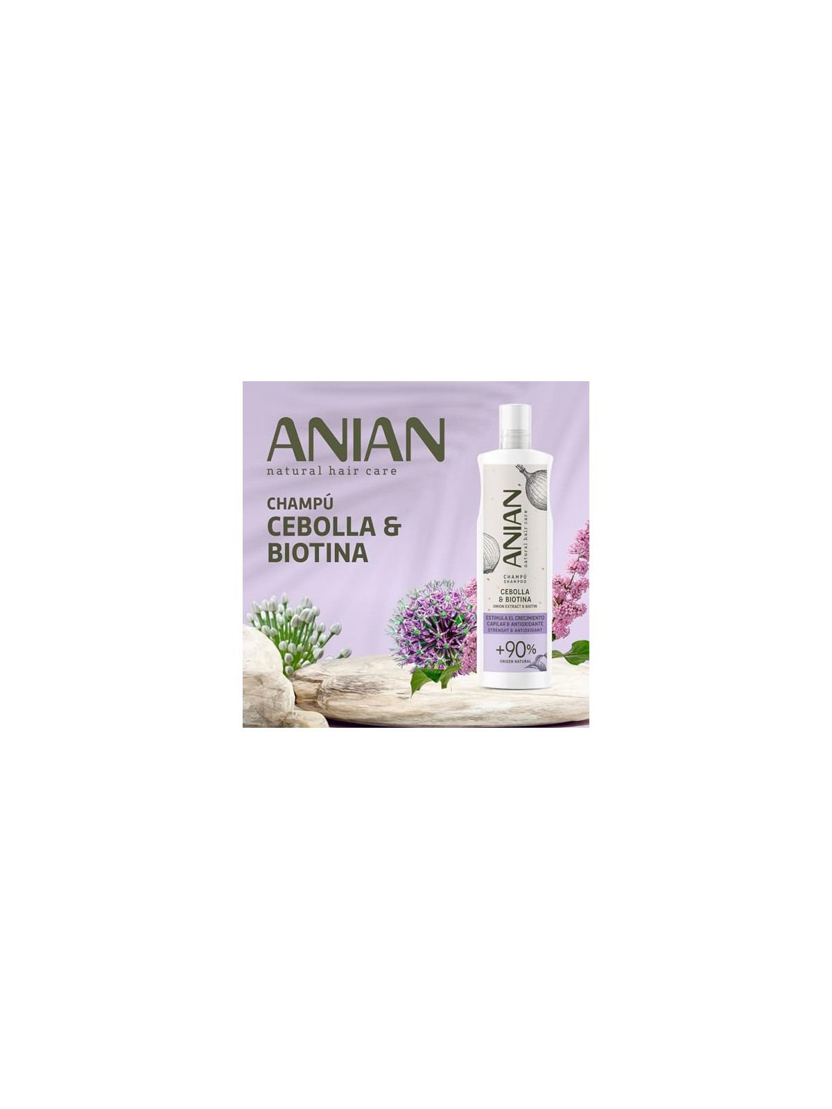 Anian CIPOLLA e BIOTINA shampoo antiossidante e stimolante 400ml donna Anian www.essenzetotalstyle.com 