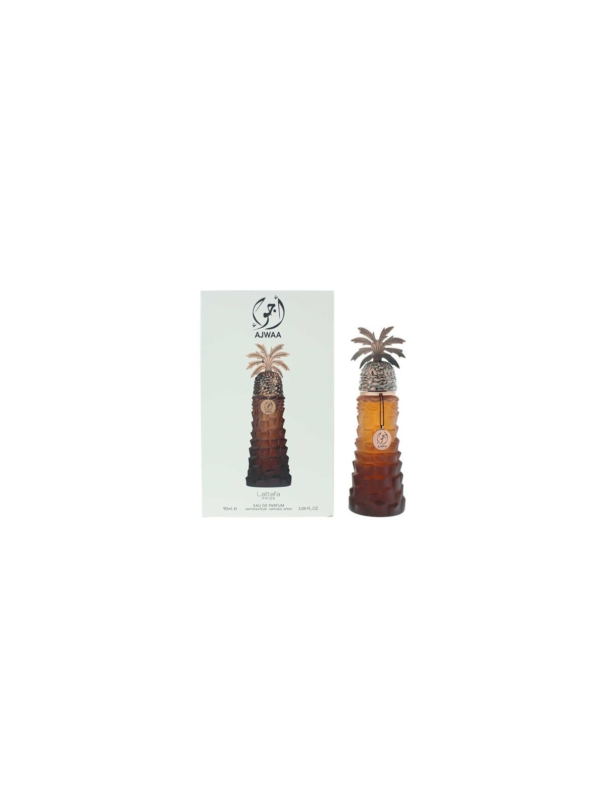 Profumo unisex Lattafa Ajwaa eau de parfum 90ml