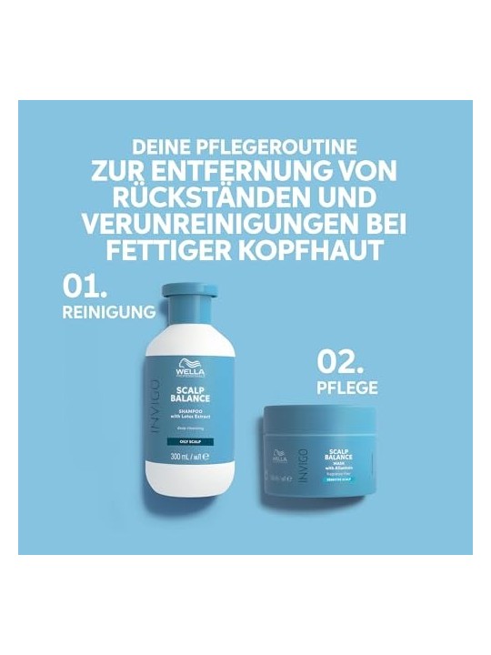 Shampoo Wella Invigo Balance Aqua Pure 1000ml
