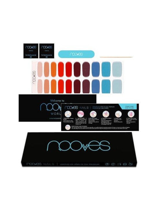 Nooves Lamine per Unghie in Gel Premium Glam Melody 20 U unisex