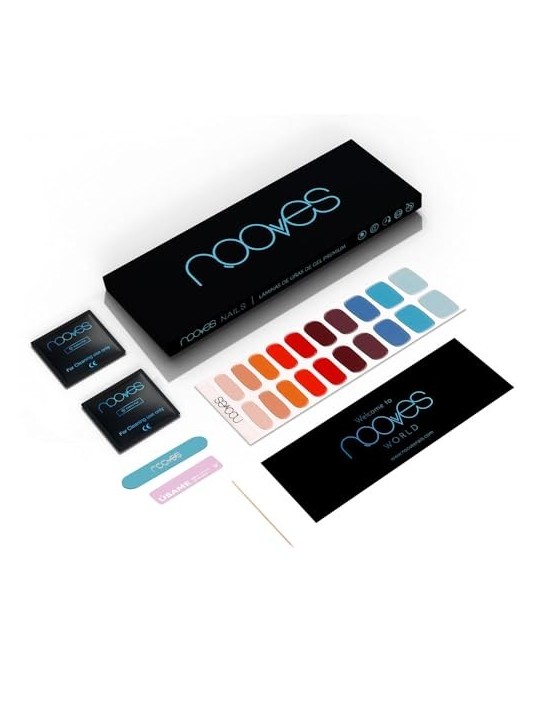 Nooves Lamine per Unghie in Gel Premium Glam Melody 20 U unisex