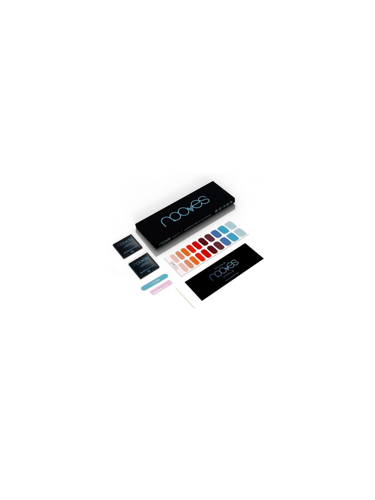 Nooves Lamine per Unghie in Gel Premium Glam Melody 20 U unisex
