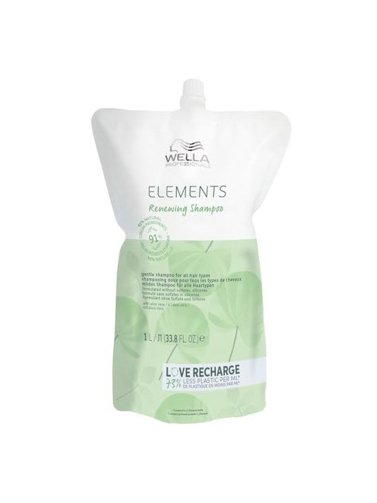 Wella Elements - Calming Shampoo Refill 1000ml