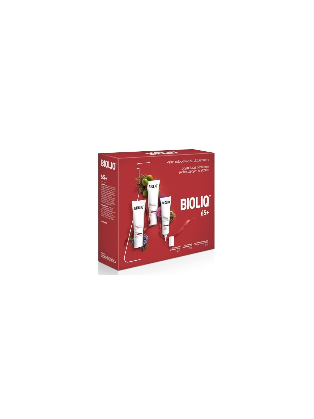 BIOLIQ SET 65 Crema giorno 50ml  Crema notte 50ml  Crema occhi, labbra, collo e dï¿½ï¿½colletï¿½ï¿½ 30ml