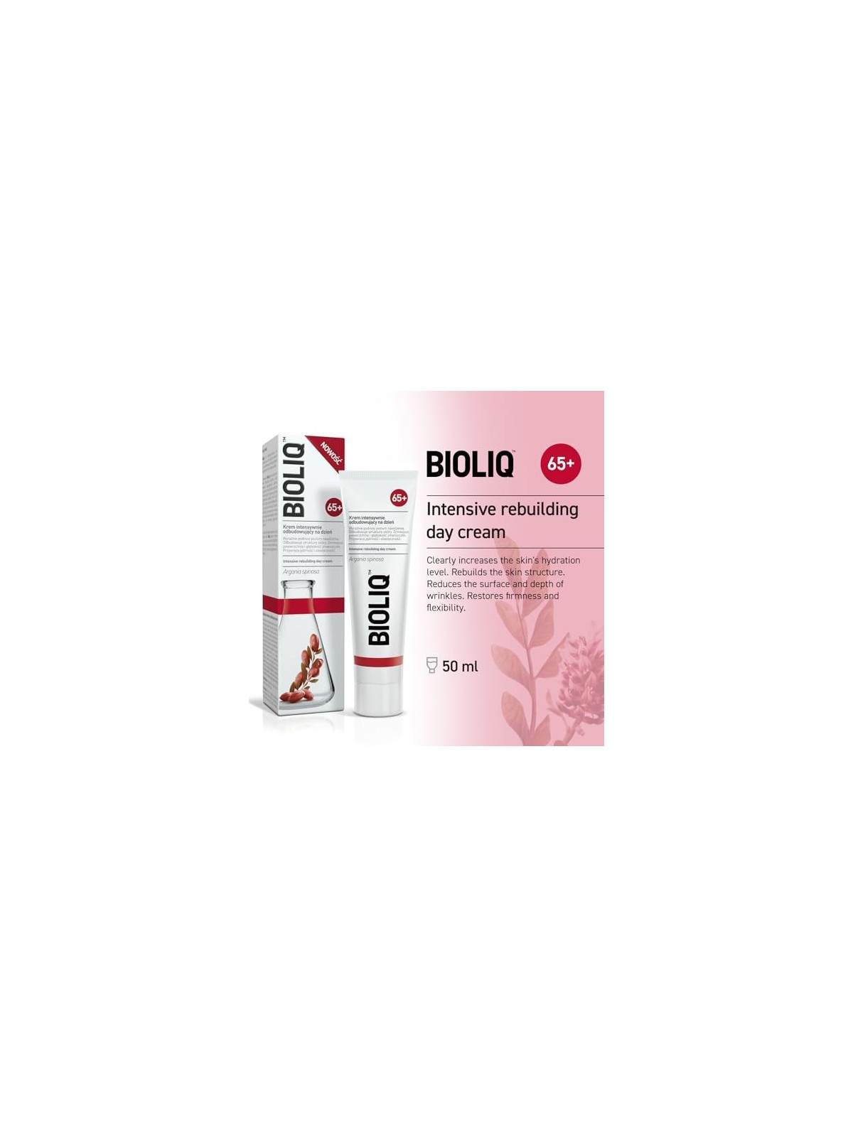 BIOLIQ SET 65 Crema giorno 50ml  Crema notte 50ml  Crema occhi, labbra, collo e dï¿½ï¿½colletï¿½ï¿½ 30ml