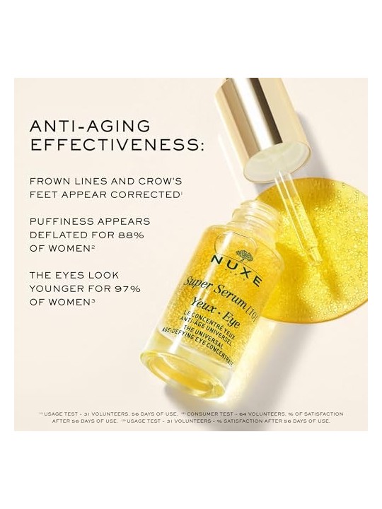 Nuxe Siero per gli occhi Super Serum 10 Concentrato Occhi Anti-Età 15ml donna Nuxe www.essenzetotalstyle.com 