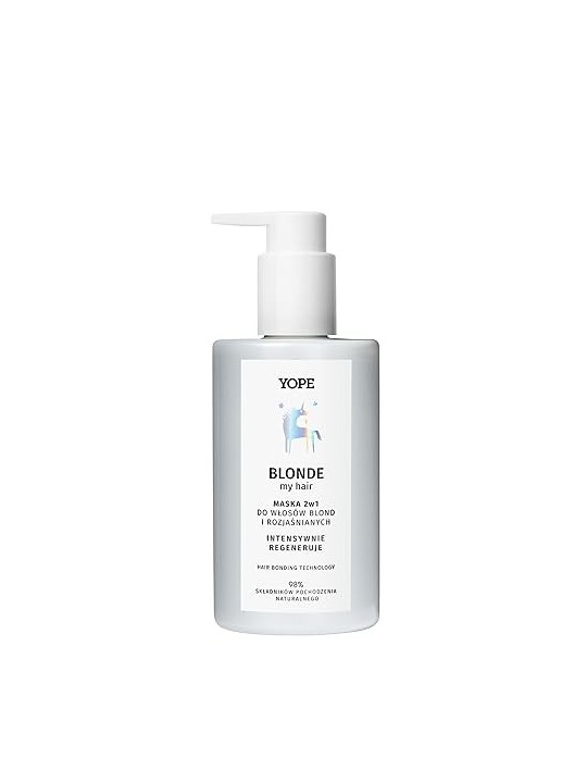 YOPE Maschera per capelli biondi 2in1