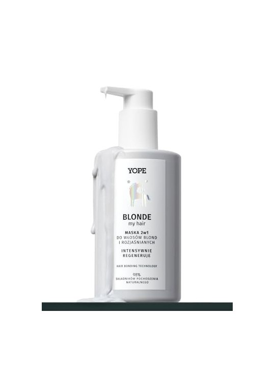 YOPE Maschera per capelli biondi 2in1