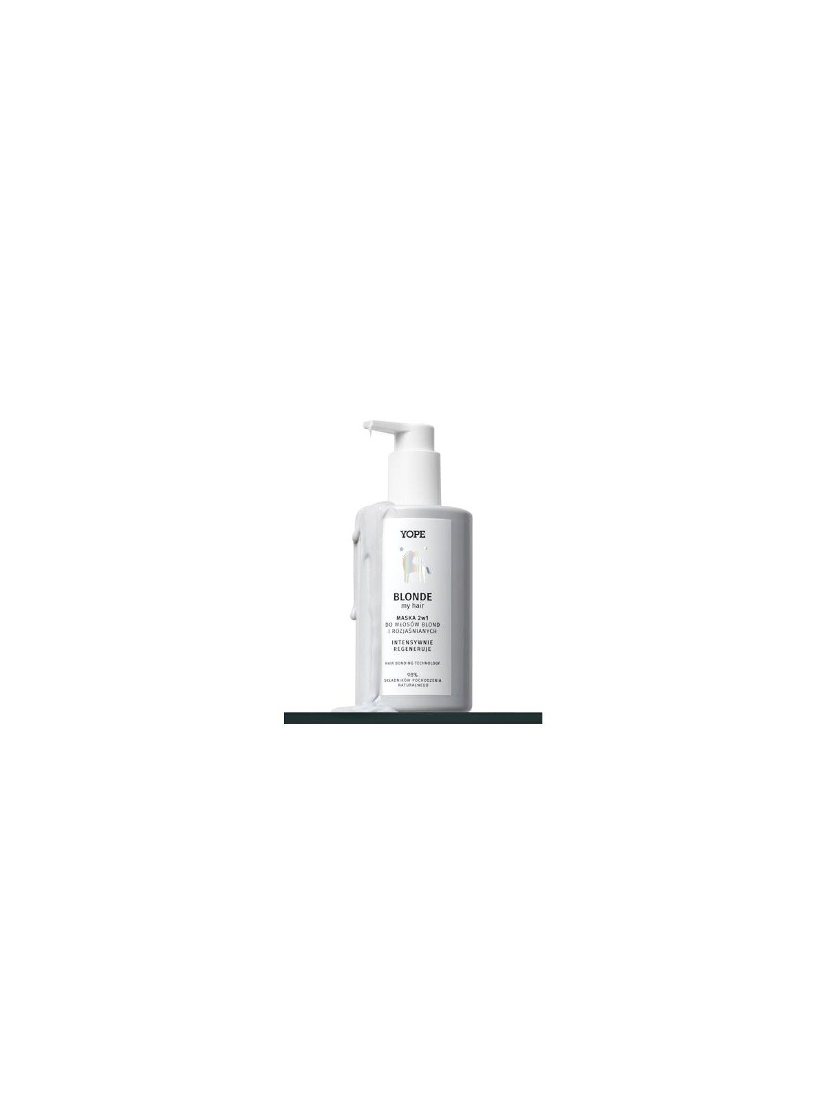 YOPE Maschera per capelli biondi 2in1