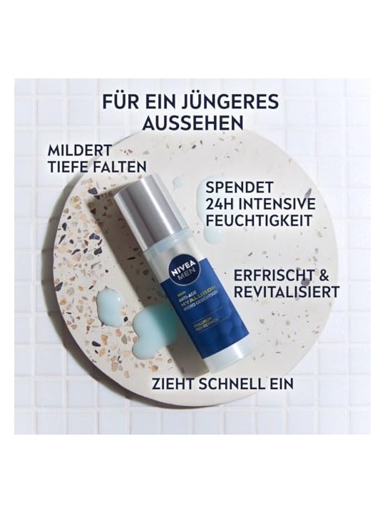 Gel viso antirughe NIVEA Men Hyaluron 50ml
