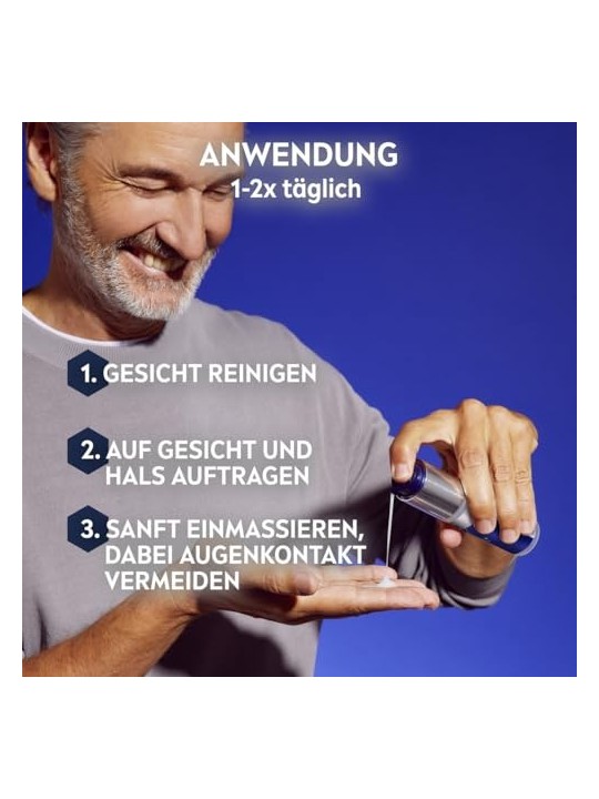 Gel viso antirughe NIVEA Men Hyaluron 50ml