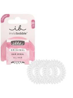 Invisibobble Original Crystal Clear Fascia per capelli 3 pz donna