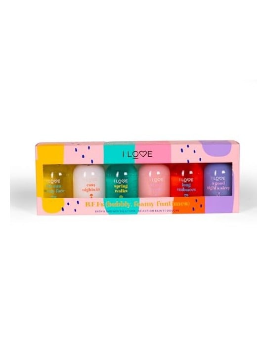I LOVE SET BFFs Bath & Shower Selection 6x100ml