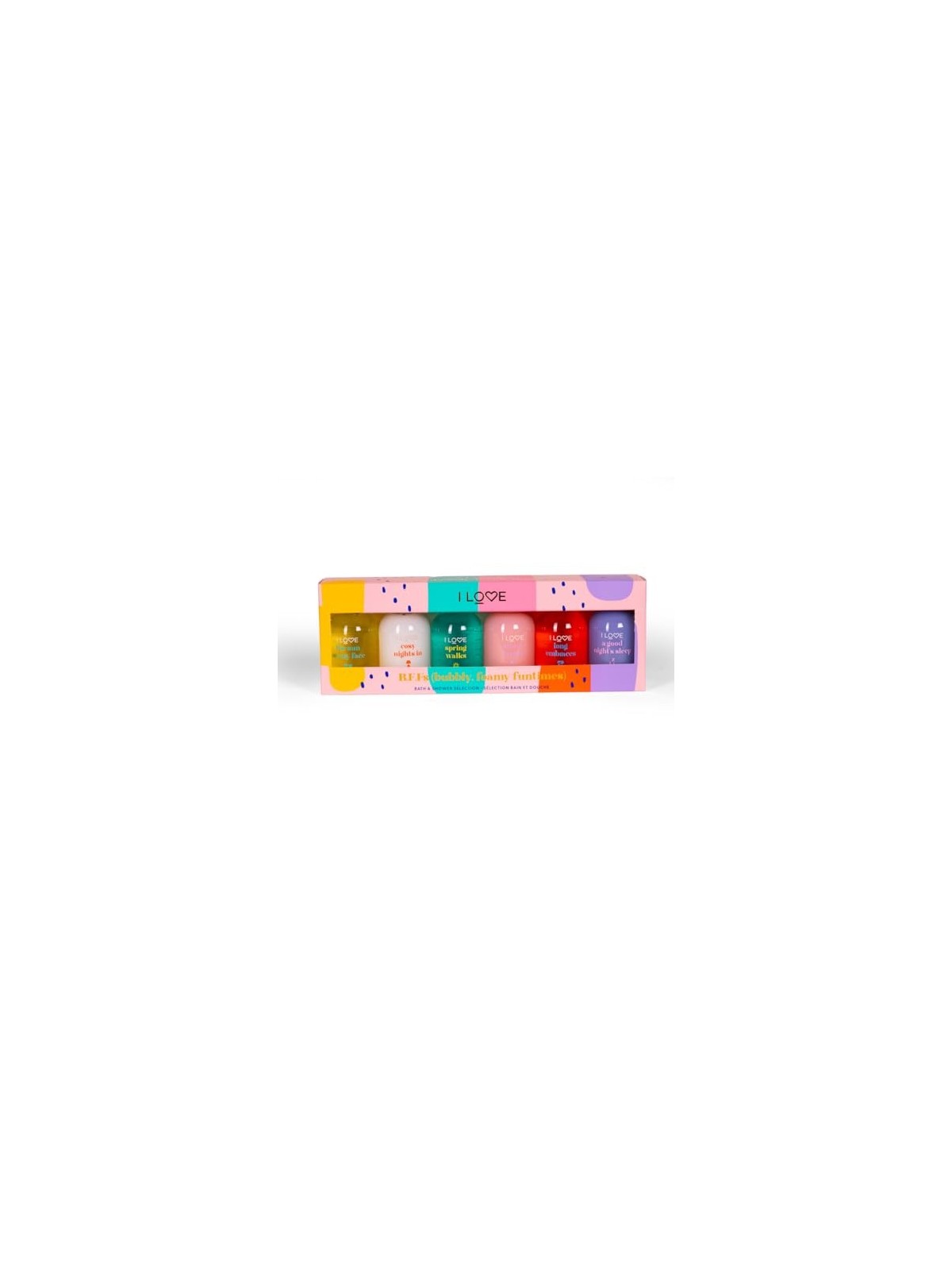 I LOVE SET BFFs Bath & Shower Selection 6x100ml
