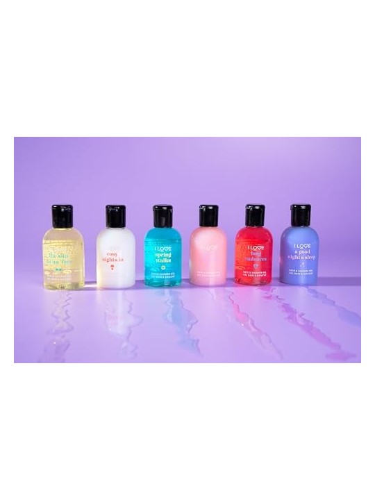 I LOVE SET BFFs Bath & Shower Selection 6x100ml