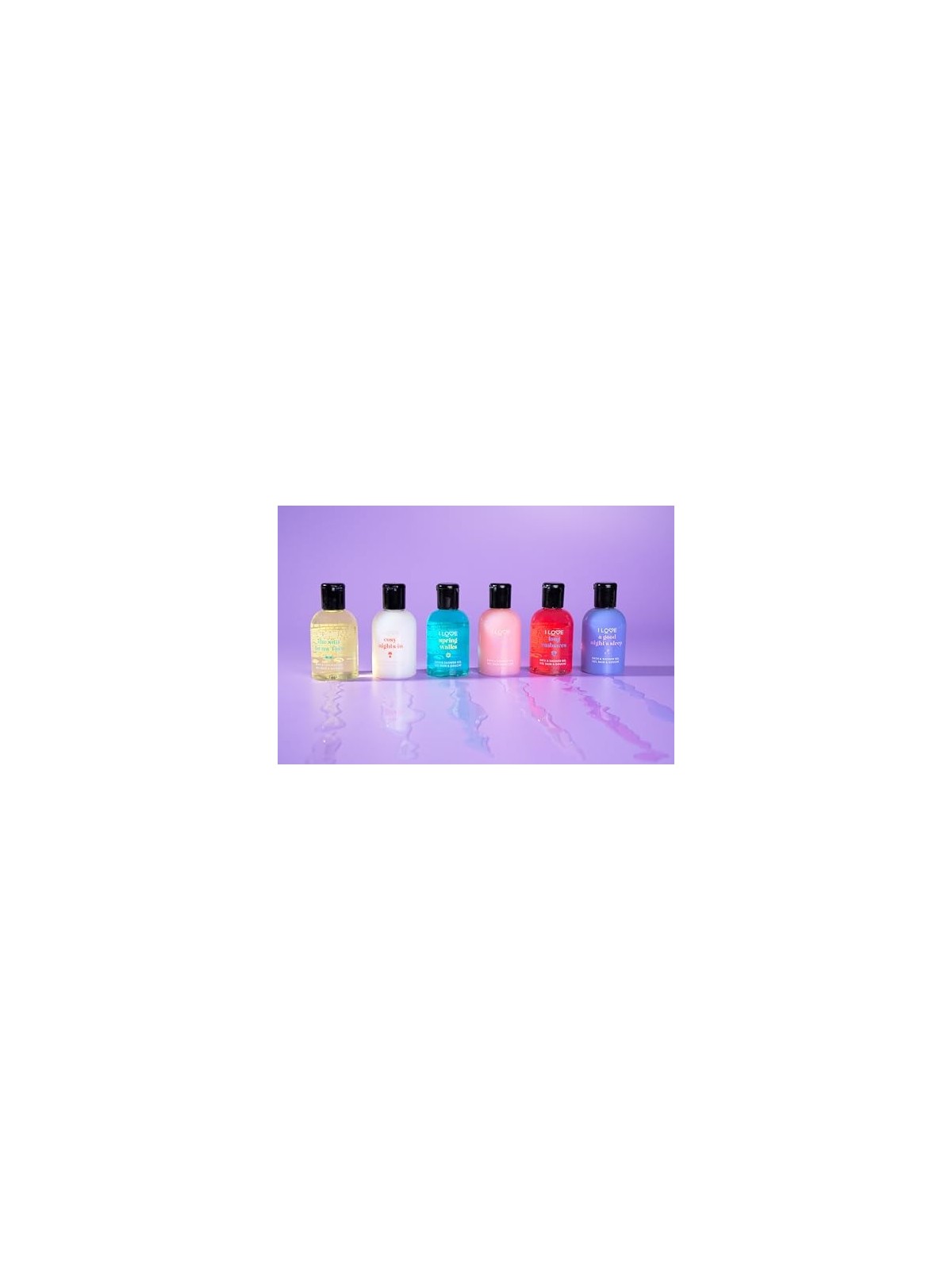 I LOVE SET BFFs Bath & Shower Selection 6x100ml