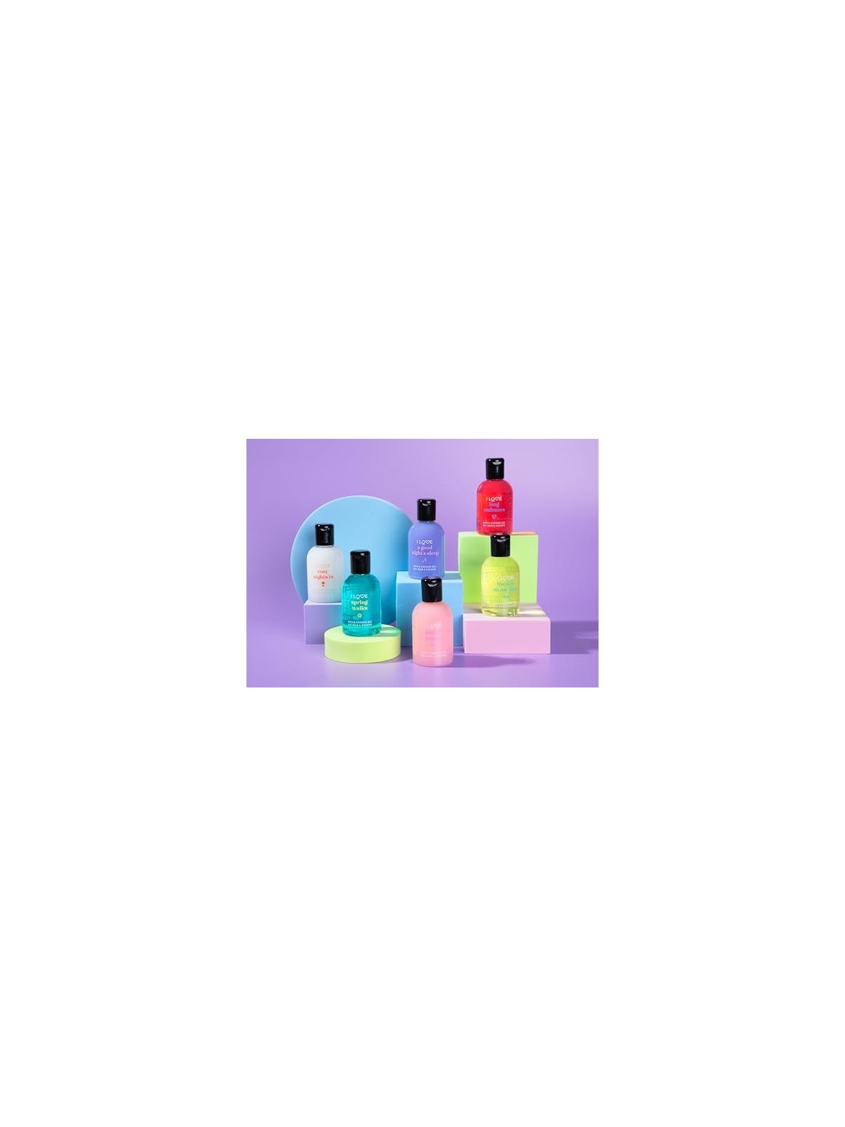 I LOVE SET BFFs Bath & Shower Selection 6x100ml
