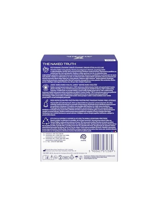 DUREX Preservativi rinforzati extra sicuri piï¿½ï¿½ spessi 24 pz