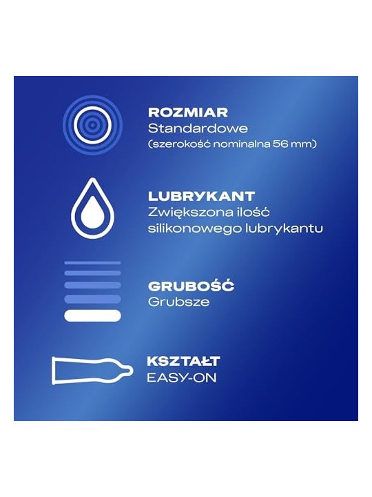 DUREX Preservativi rinforzati extra sicuri piï¿½ï¿½ spessi 24 pz