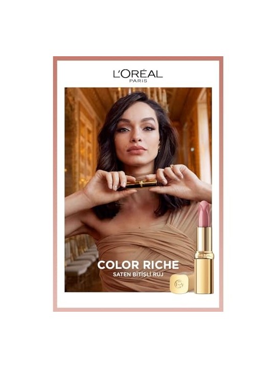 L'Orï¿½ï¿½al Color Riche Free the Nudes Rossetto cremoso idratante 505 Nu Resilient