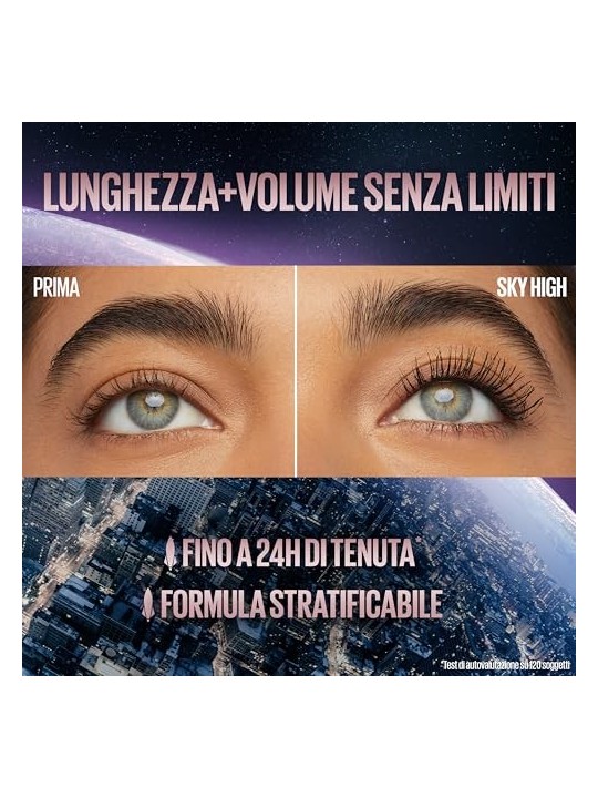 Maybelline Lash Sensational Sky High Mascara Burgundy Haze