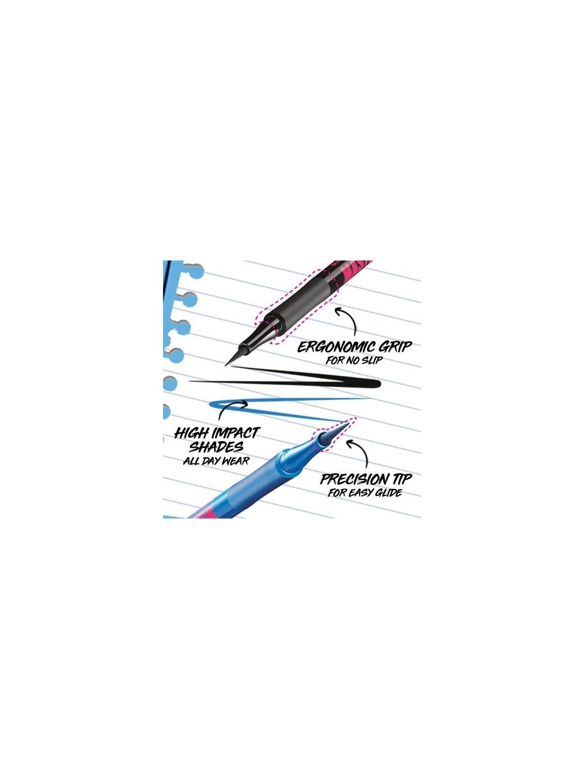 Eyeliner waterproof Maybelline Hyper Precise All Day Matte 720 Parrot Blue