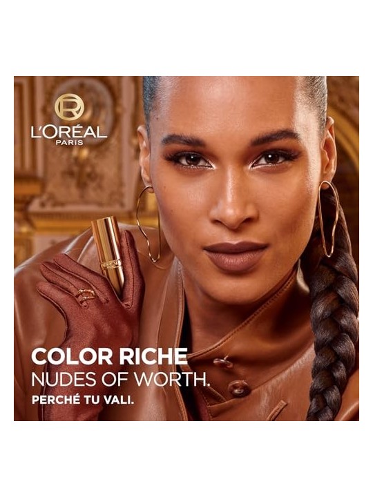 L'Orï¿½ï¿½al Color Riche Free the Nudes Rossetto cremoso idratante 570 Worth It Intense