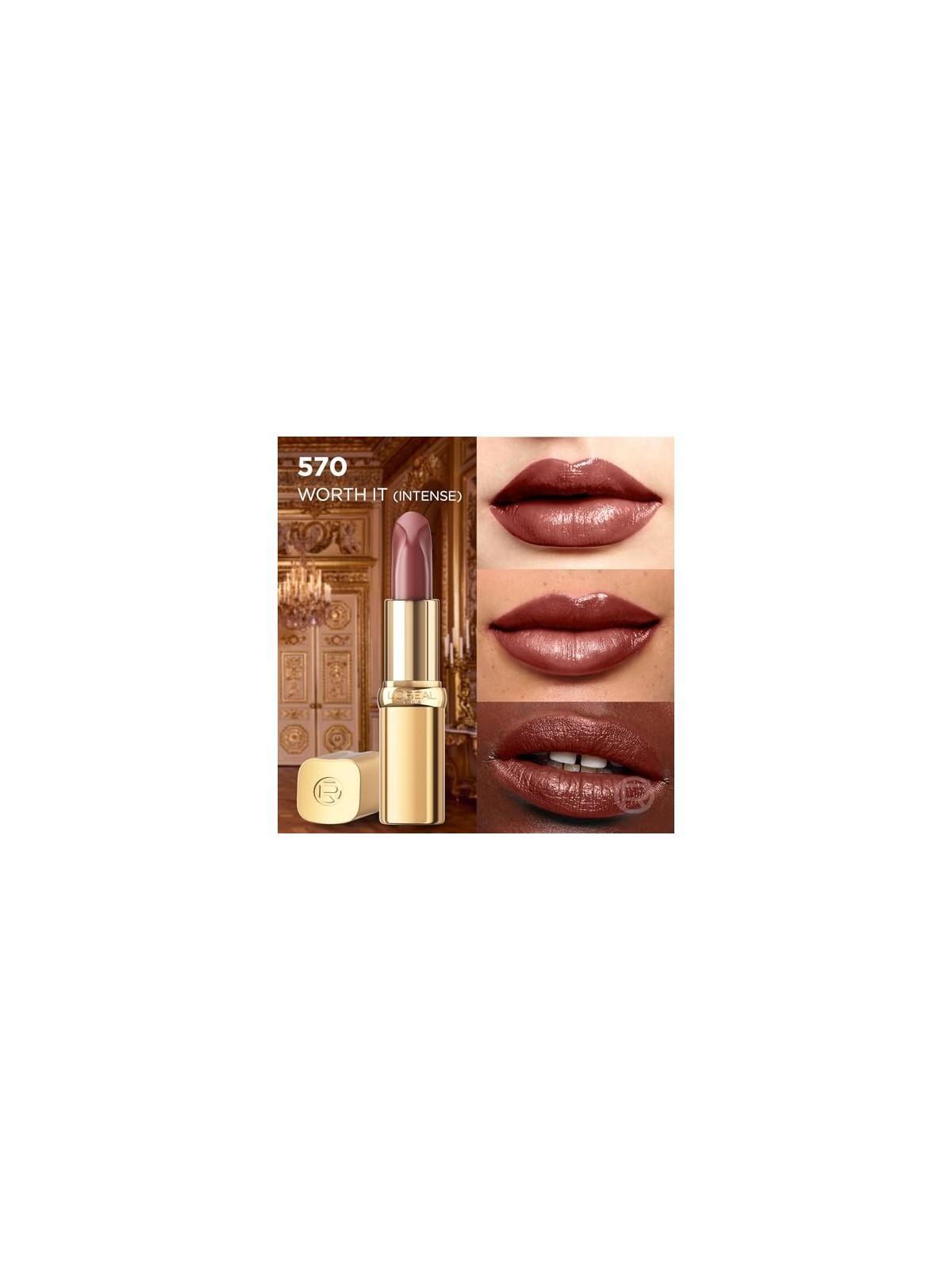 L'Orï¿½ï¿½al Color Riche Free the Nudes Rossetto cremoso idratante 570 Worth It Intense
