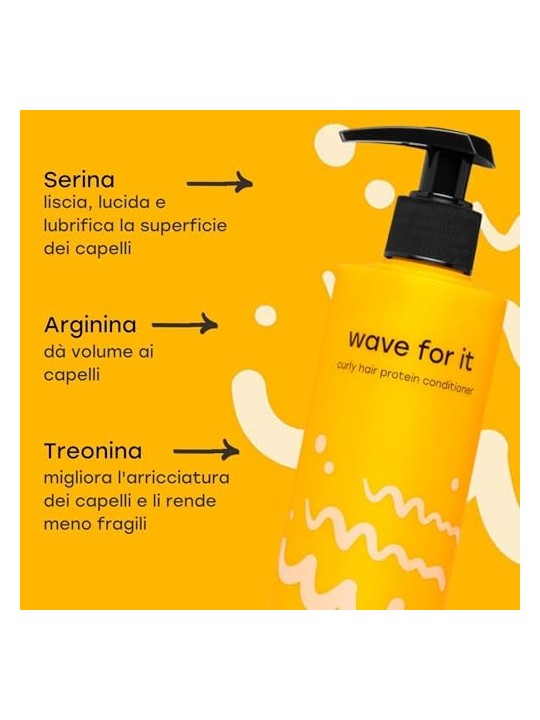 TWISTY Wave For It balsamo proteico per capelli ricci 280ml