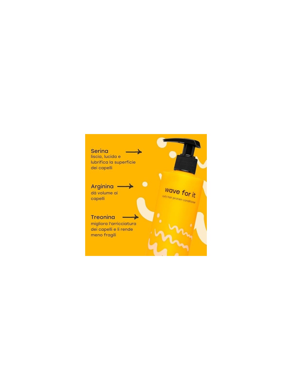 TWISTY Wave For It balsamo proteico per capelli ricci 280ml