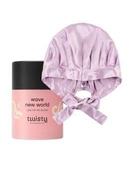 TWISTY Wave New World cuffia in seta per capelli ricci Multi