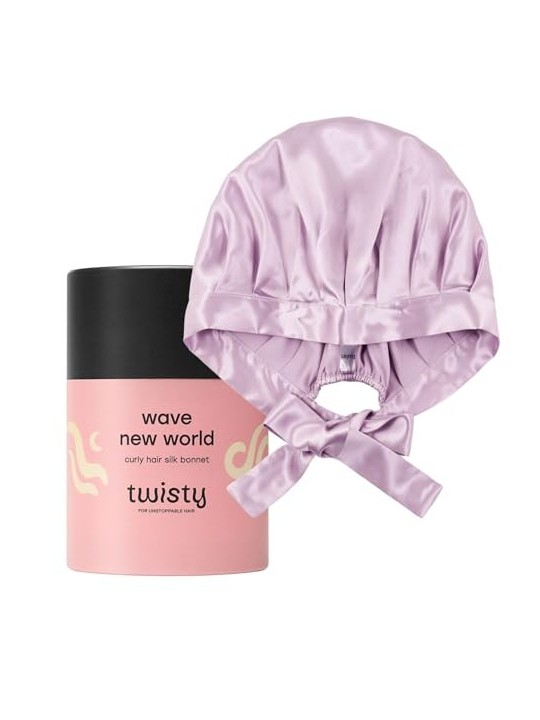 TWISTY Wave New World cuffia in seta per capelli ricci Multi