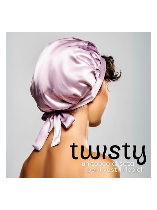 TWISTY Wave New World cuffia in seta per capelli ricci Multi