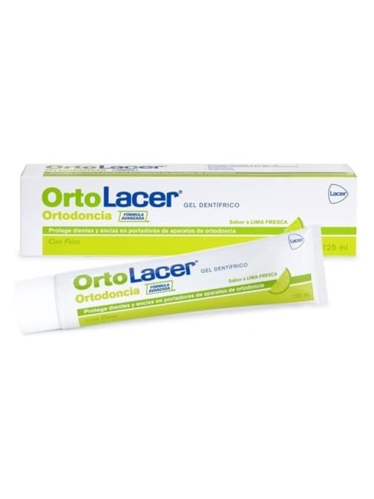 Lacer ORTOLACER gel dentifricio limone 125ml unisex