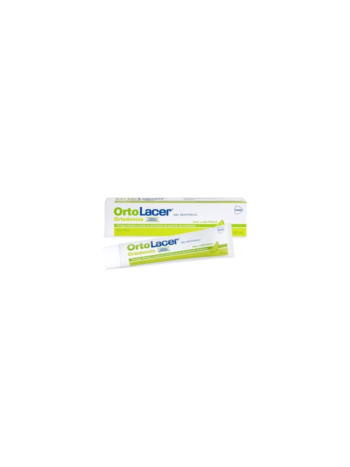 Lacer ORTOLACER gel dentifricio limone 125ml unisex