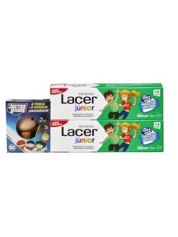 Lacer JUNIOR Mint Tooth Gel Duo Gift 2 x 75ml 2 Unit Unisex